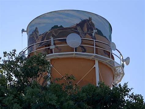 Water Tower Art Along Overlander's Way