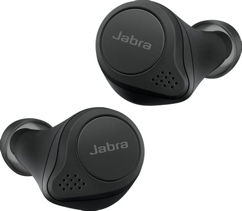 Best Buy: Jabra Elite 75t True Wireless Active Noise Cancelling In-Ear Headphones Black 100 ...