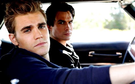 Damon&Stefan - Damon and Stefan Salvatore Wallpaper (24876148) - Fanpop