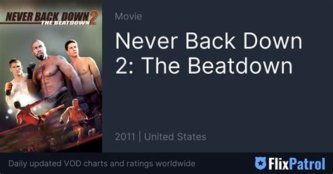 Never Back Down 2: The Beatdown • FlixPatrol