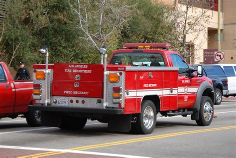 LOS ANGELES FIRE DEPARTMENT (LAFD) FIELD MECHANIC - FORD UTILITY TRUCK ...