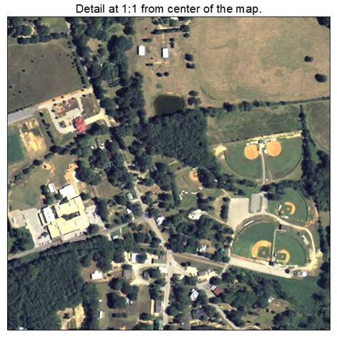 Aerial Photography Map of Brooks, GA Georgia