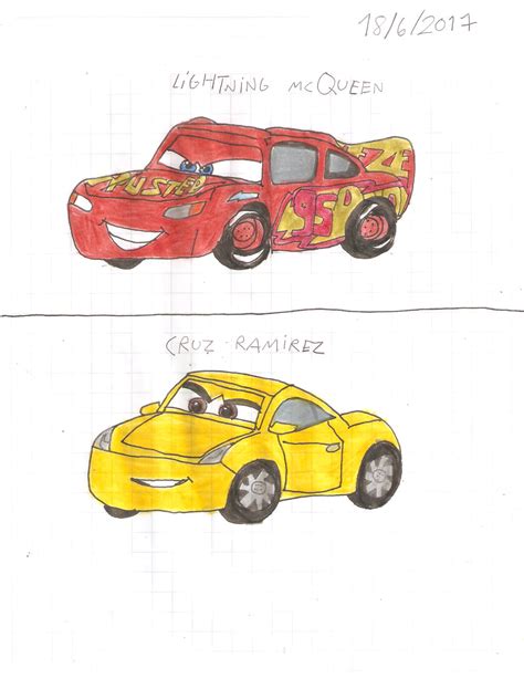 Lightning McQueen and Cruz Ramirez by matiriani28 on DeviantArt