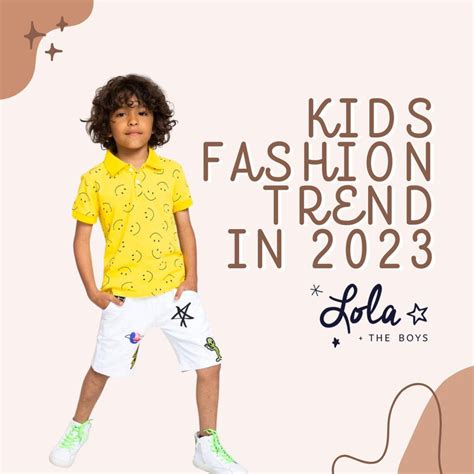 Kids Fashion Trends To Watch Out For In 2023