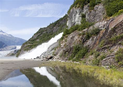 Alaska`s Mendenhall Glacier Park Stock Photo - Image of alaska, outdoor ...