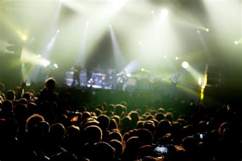 Stage Lights on Concert. Lighting Equipment Stock Image - Image of ...