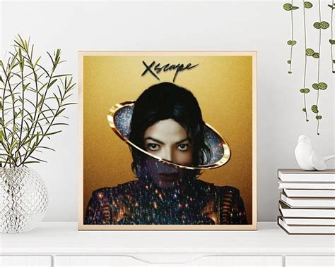 Michael Jackson Xscape Poster Album Cover Art Wall Art | Etsy