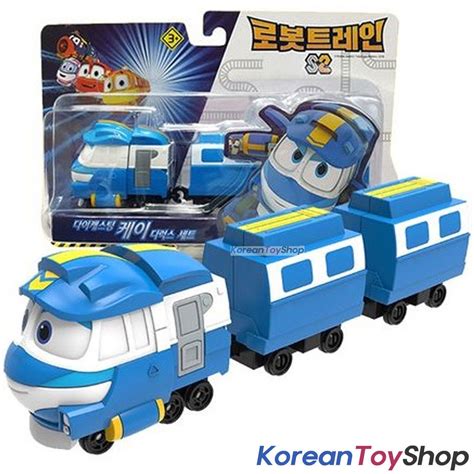 Robot Trains KAY Deluxe Diecast Plastic Mini Toy Car Season 2 Original 2" - KoreanToyShop