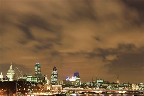 London Financial District Skyline Digital Art by Symphonie - Fine Art America