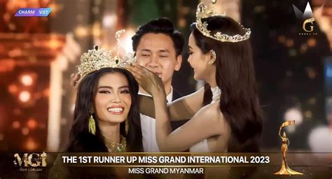 Ni Ni Lin Eain Grabs 1st Runner-Up At Miss Grand International 2023 - Global New Light Of Myanmar