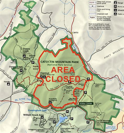 Catoctin Mountain Park Announces Temporary Closures 7-9-2011 - Catoctin ...