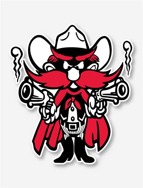 Texas Tech Raider Red Decal