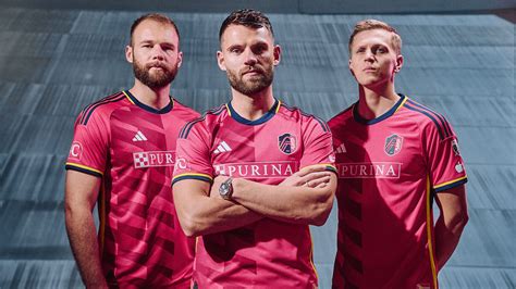 St. Louis CITY SC unveil inaugural 'CITY Kit' home jersey | 2022/11/17 ...