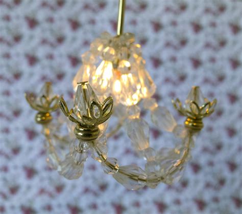 Petite Pursuits: DIY Crystal Chandelier