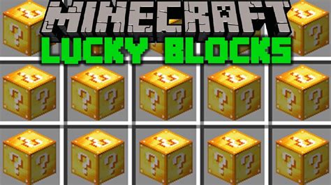 Minecraft LUCKY BLOCKS MOD! | UNBOX NEW ITEMS, MOBS, BOSSES, & MORE! | Modded Mini-Game ...