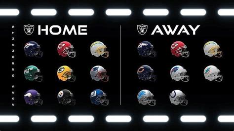 Raiders 2023 Schedule: Complete list of opponents for Las Vegas Raiders ...