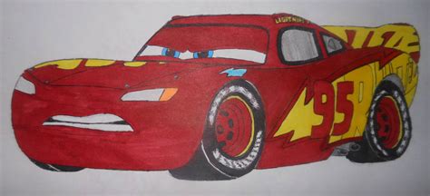 Cars 3 Lightning Mcqueen in his training paint-job by sgtjack2016 on DeviantArt