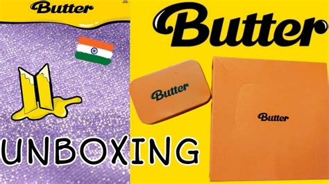 BTS BUTTER Album UNBOXING * Indian Edition * | PEACHES VERSION | HOW TO BUY BTS ALBUM IN INDIA ...