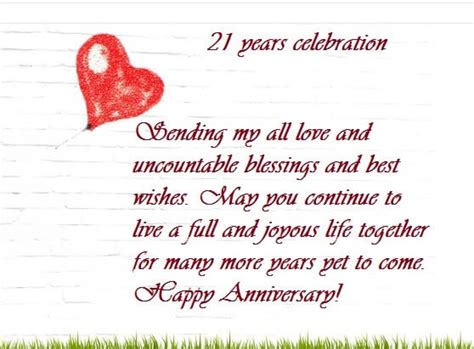 Happy 21st Marriage Anniversary Wishes Images Quotes | Best Wishes