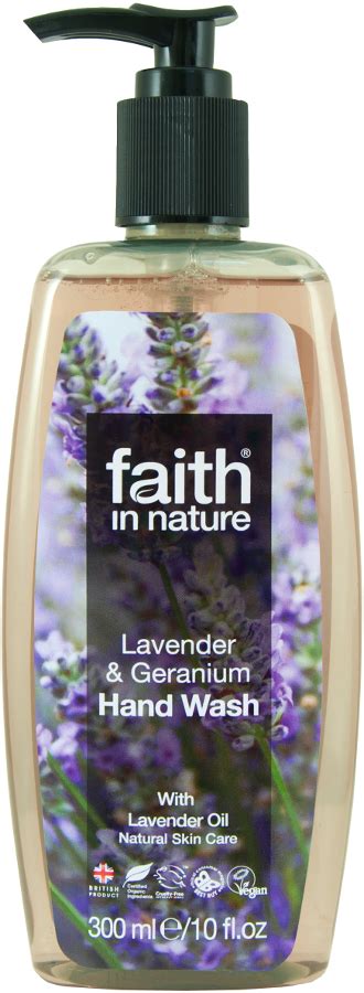 Faith In Nature Lavender & Geranium Hand Wash - 300ml - Faith In Nature