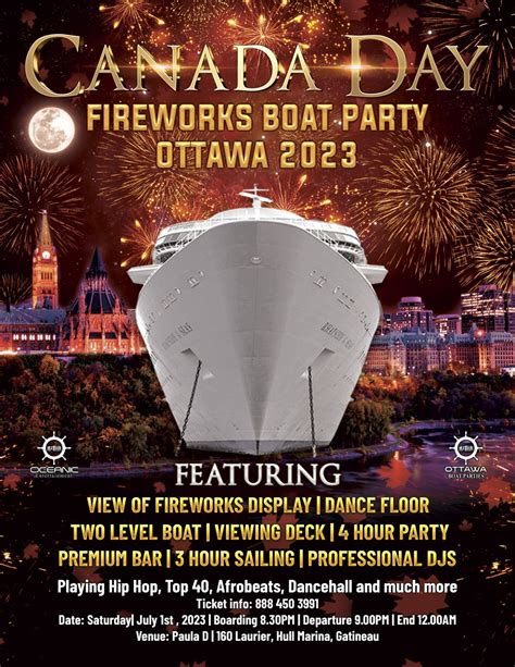 Canada Day Fireworks 2023 Ottawa