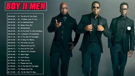 Boyz II Men Greatest Hits - Boyz II Men Best Songs - Boyz II Men Love ...