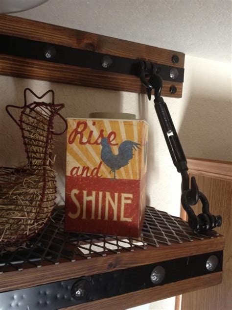 Rustic Pot Rack | Rustic pots, Pot rack, Rustic pot racks