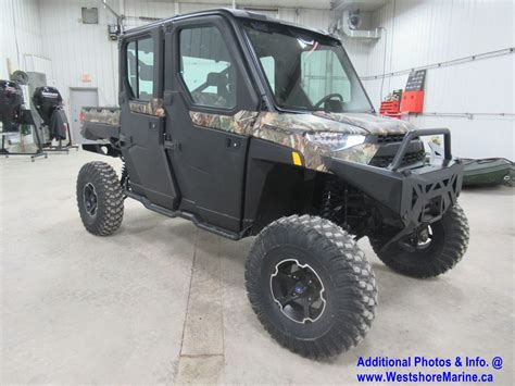 New 2019 Polaris RANGER CREW XP 1000 EPS POLARIS PURSUIT CAMO RTV in Arborg #531093 | Westshore ...