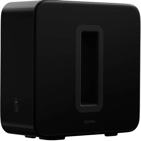 Sonos Sub Wireless Subwoofer (Gen 3, Black) SUBG3US1BLK B&H