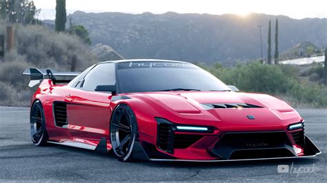 Honda NSX Gets Widebody JDM Supercar Look in Epic Hycade Rendering