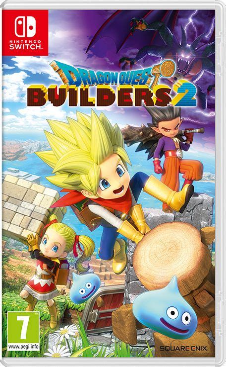 Dragon Quest Builders 2 (2018) box cover art - MobyGames