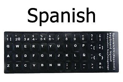 Spanish Keyboard Symbols Chart