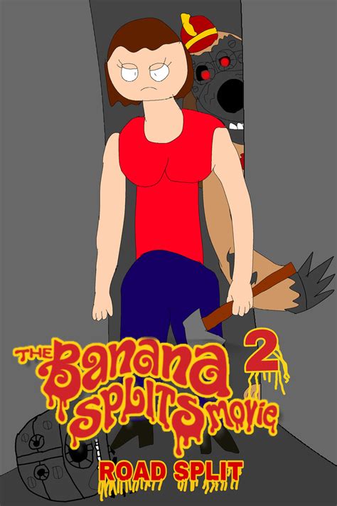 The banana splits movie 2 road split poster by Vincentmarucut10292 on DeviantArt