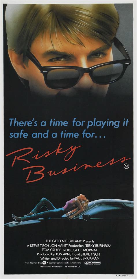 Risky Business (1983) | Risky business, Tom cruise movies, Tom cruise risky business