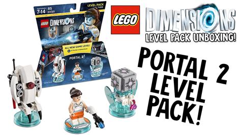 LEGO DIMENSIONS PORTAL 2 LEVEL PACK UNBOXING!!! (LEGO Set No. 71203 ...