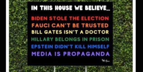 Why It's Worth Writing About a GOP Meme That Mocks a Progressive Yard Sign: 'In This House, We ...