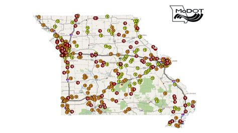 Traveler Information Map | Missouri Department of Transportation