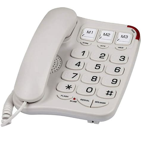 Braille Big Button Phone for Visually Impaired and the Elderly - Walmart.com - Walmart.com