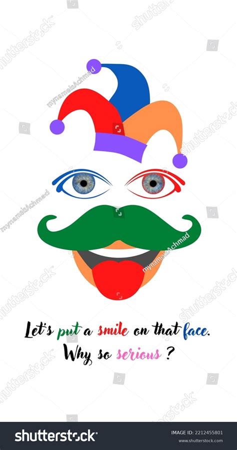 Clown Illustration Quotes Wise Words Stock Illustration 2212455801 | Shutterstock