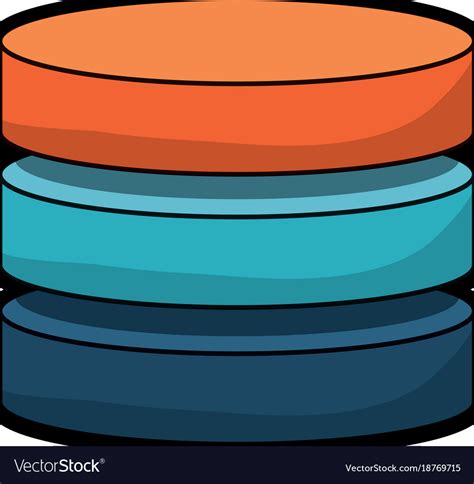 Data center design Royalty Free Vector Image - VectorStock