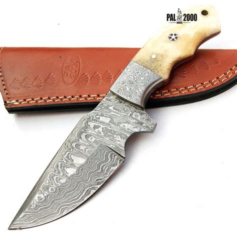 Damascus Knives - Best Handmade Fixed Blade Hunting Knife 9385 ...