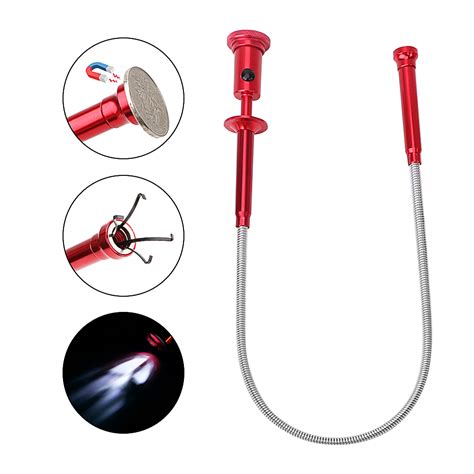 Magnet Flexible Pick Up Tool Grabber Reacher Magnetic Home Toilet ...