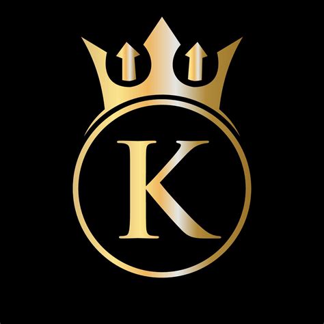 Luxury Letter K Crown Logo. Crown Logo for Beauty, Fashion, Star, Elegant Sign 19512864 Vector ...