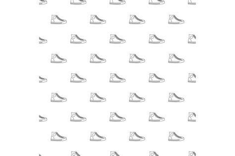 Men shoe pattern vector seamless (1470221)