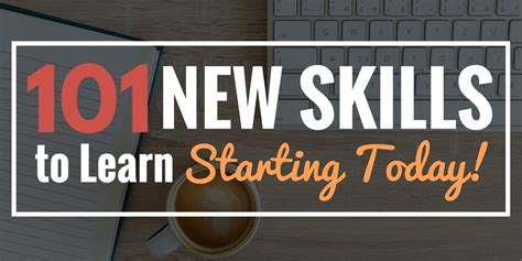 Learn Something New: 101 New Skills to Learn Starting Today