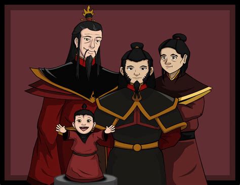 Fire Nation Royal Family (Azulon Era) by JTD95 on DeviantArt