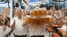 Happy Birthday Beer Animated Gif - ansiedadedefine