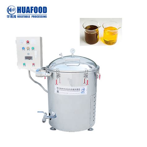 HDF-PG22 Cooking Oil Filter Machine Filtering Machines Frying Oil Save Energy - Huafood machine ...