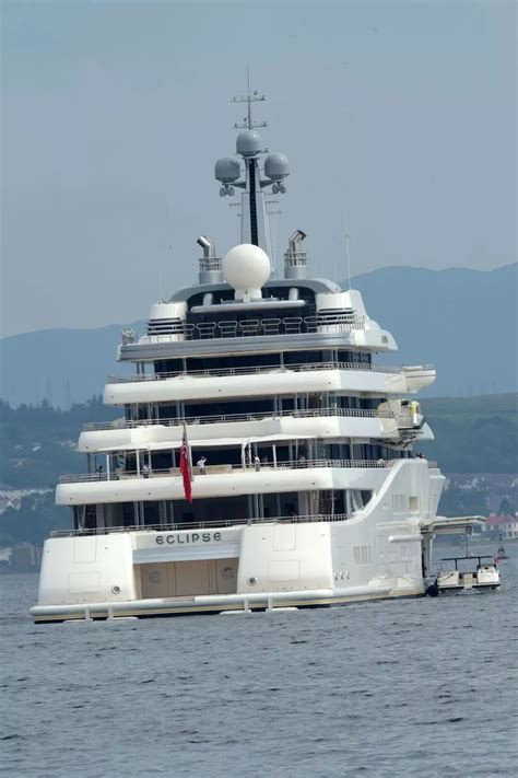 Roman Abramovich's superyacht Eclipse in Scotland - Get West London