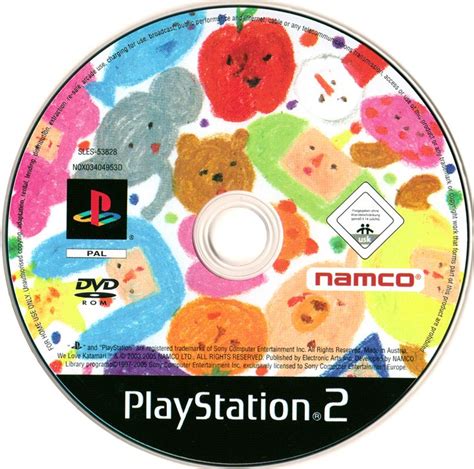 We Love Katamari (2005) PlayStation 2 box cover art - MobyGames